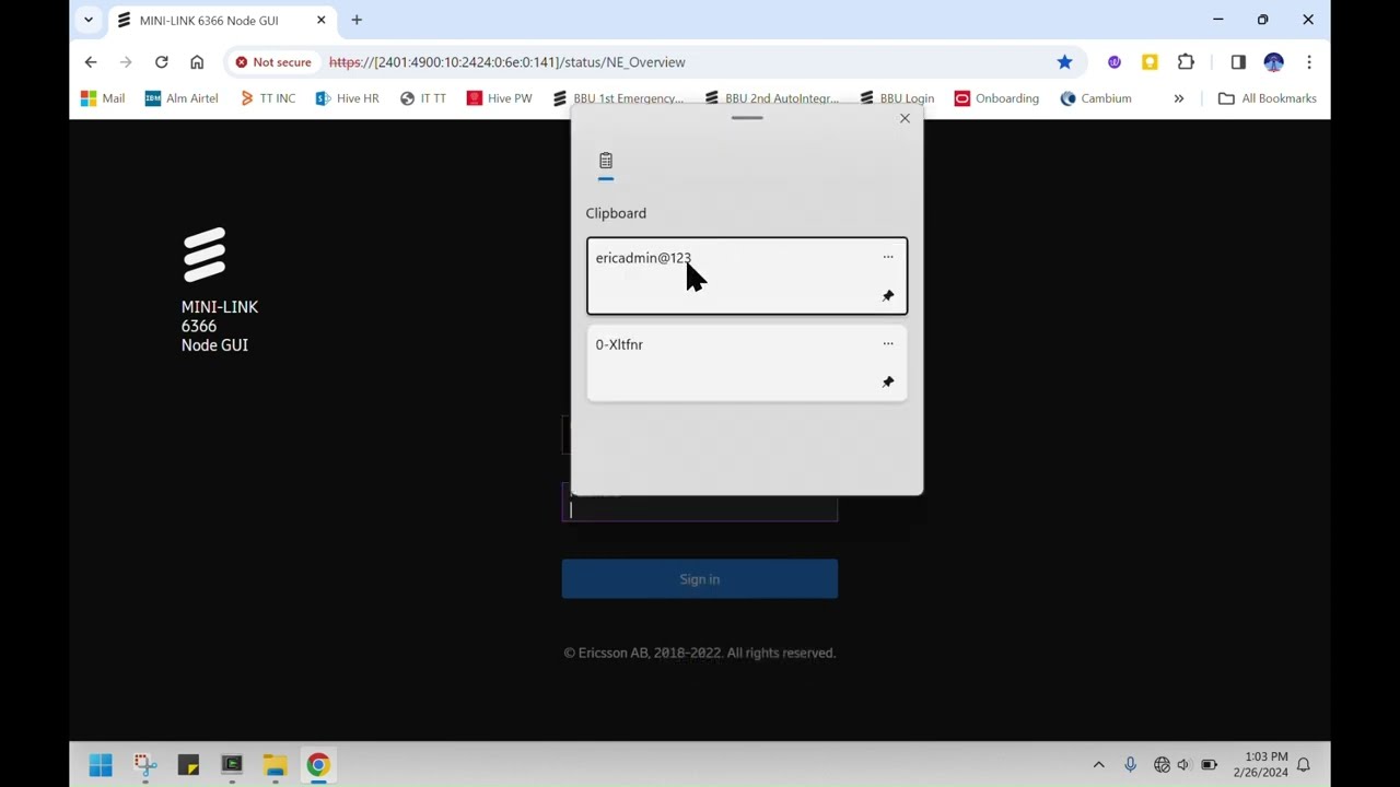 Login Without IP | 6366 Ericsson Outdoor Tower Top TN Login Without IP | Through IPv6 | #telecom