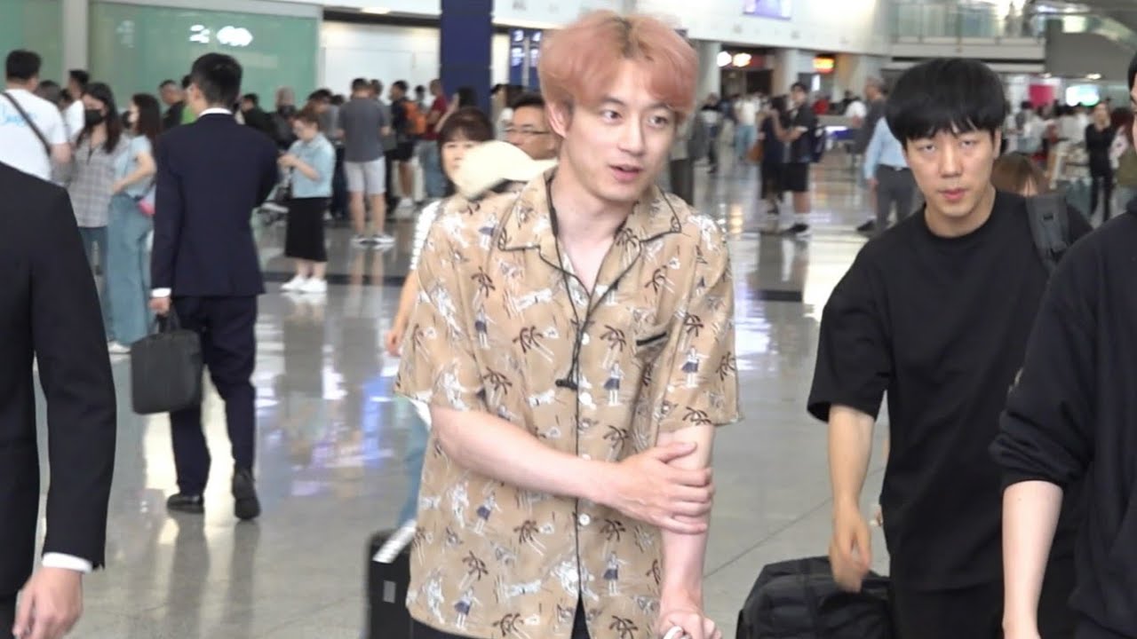 坂口健太郎 Sakaguchi Kentaro (さかぐち けんたろう) 香港空港 Hong Kong Airport Arrival 20250530