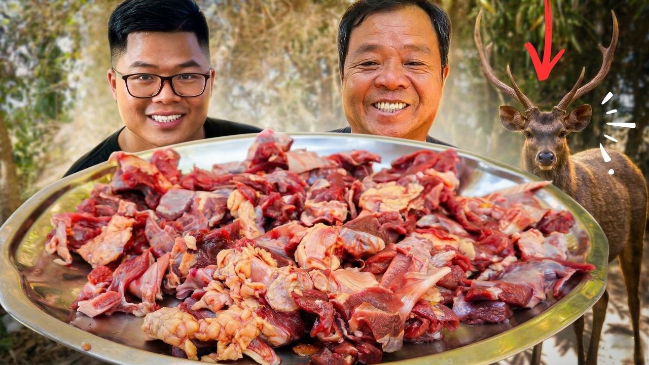 เนื้อกวางกินได้ไหม ผิดกฎหมายหรือเปล่า สองพ่อลูกกินเนื้อกว้าง