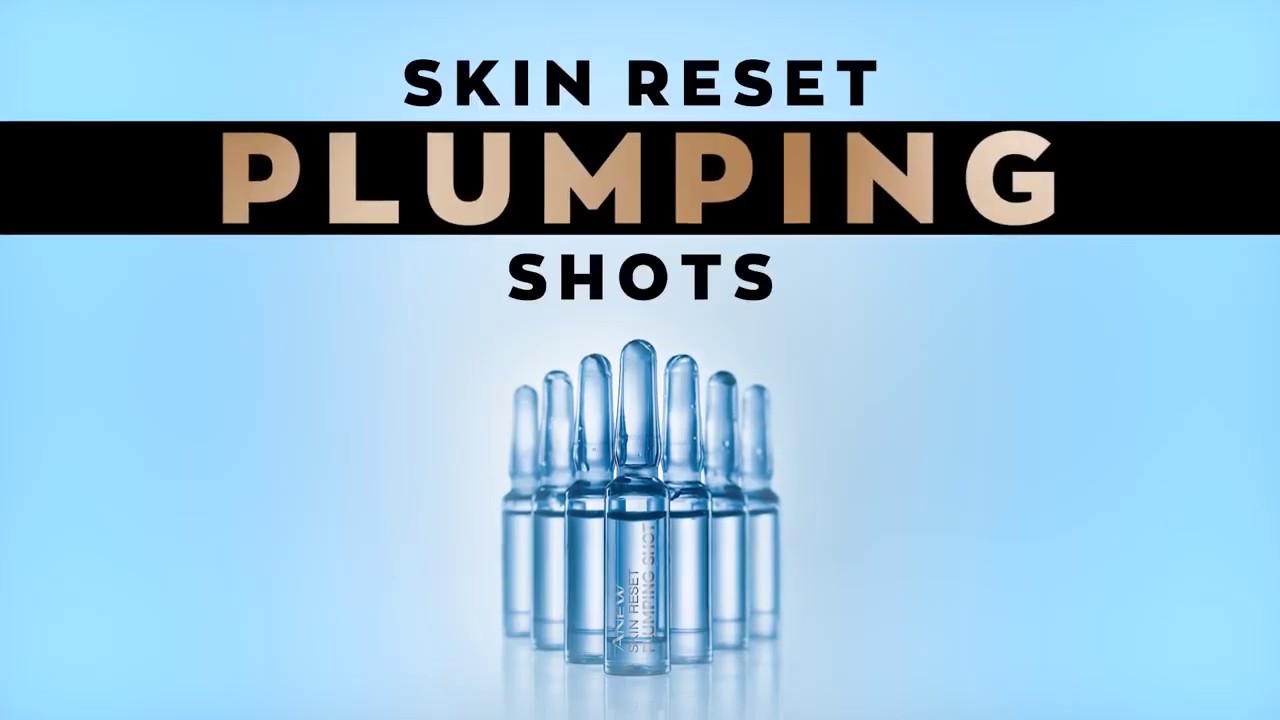 AVON Anew Skin Reset Plumping Shots-How to use