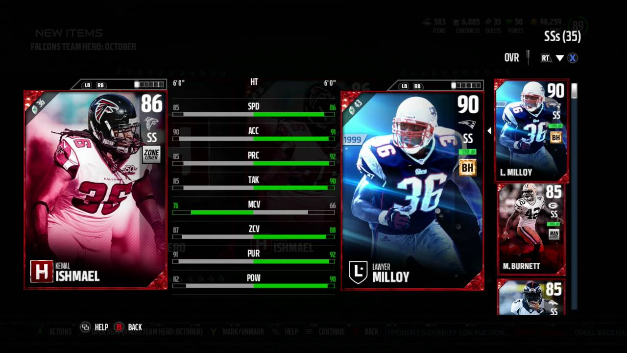 All 32 October Team Heroes Opening! - 90 OVR TEAM!! - Madden NFL 17 Ultimate Team
