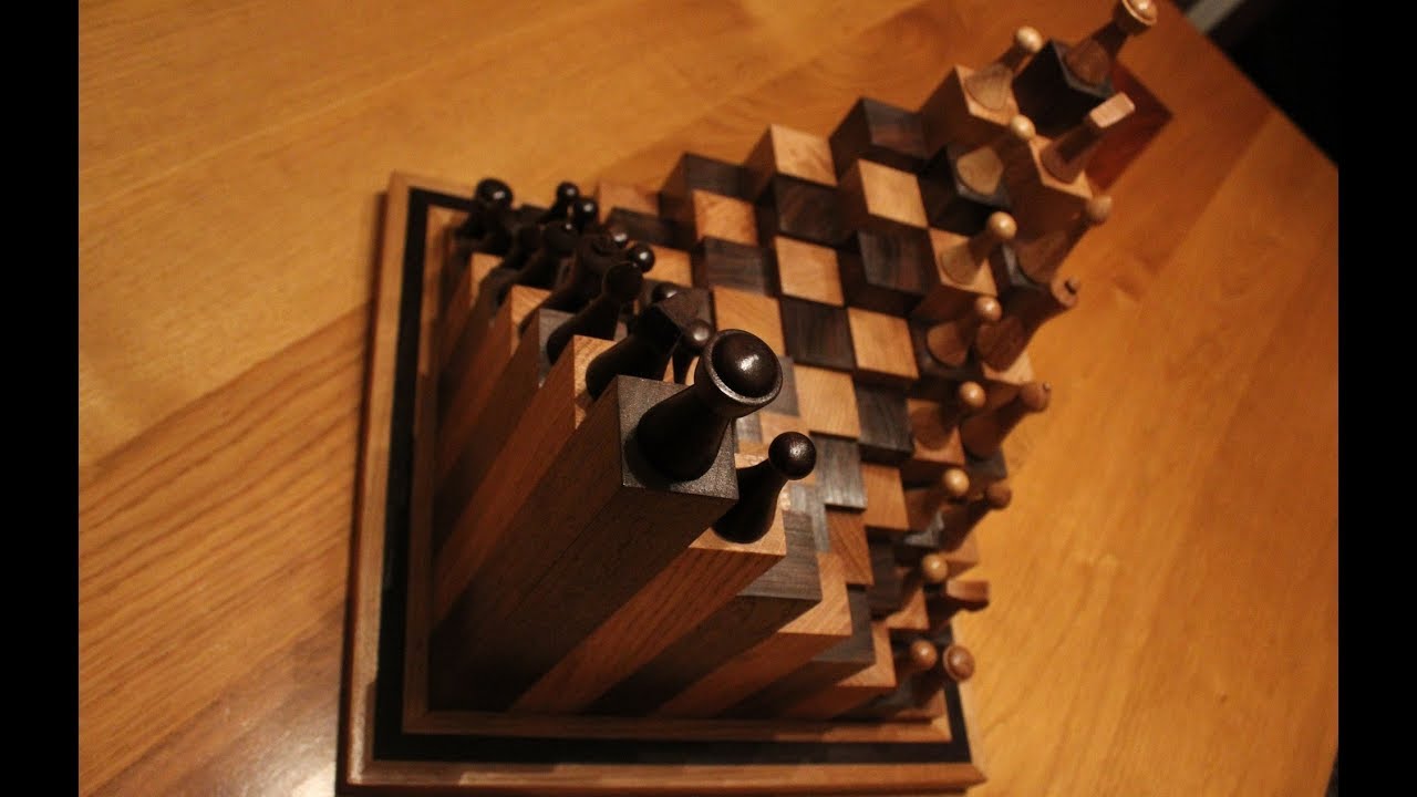 Woodwork  - The 3D Chess Board