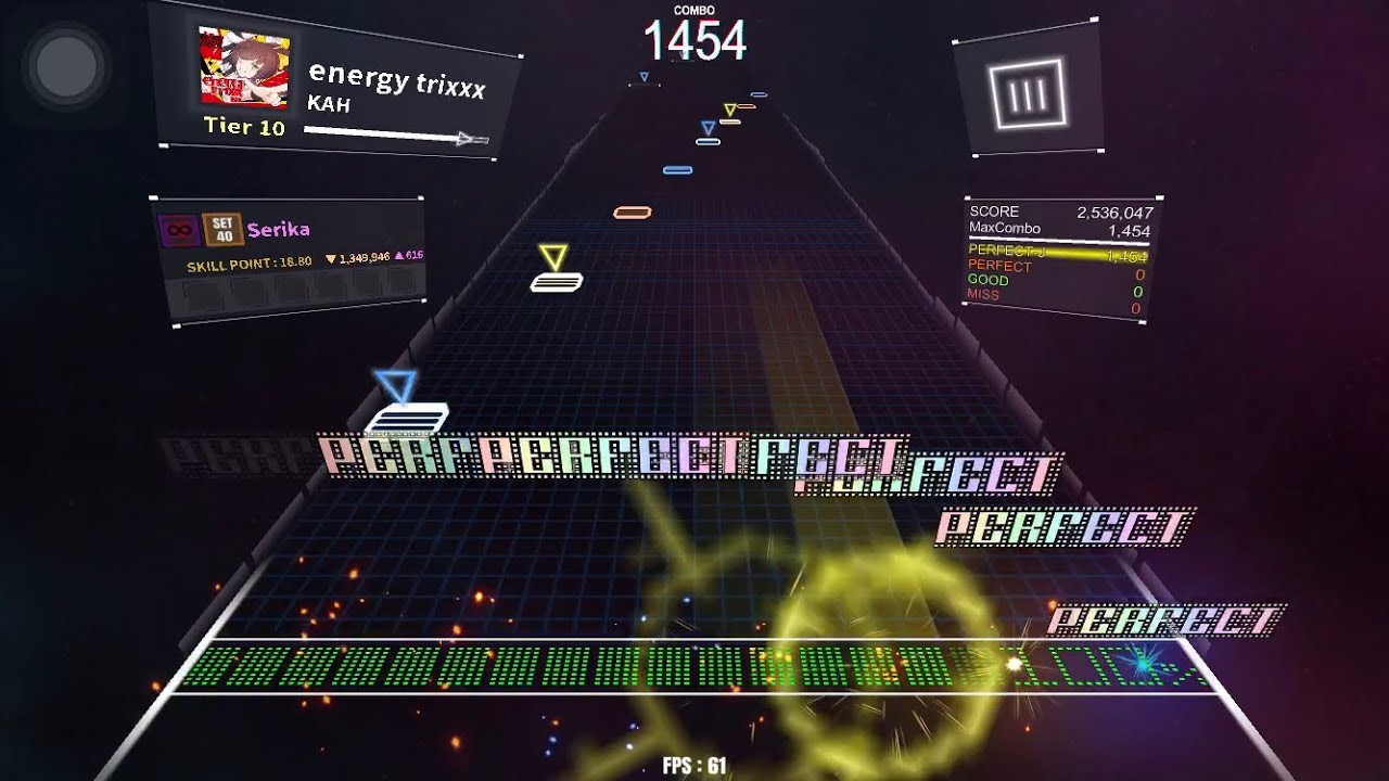 energy trixxx / Tier 10 / DanceRail3 譜面確認