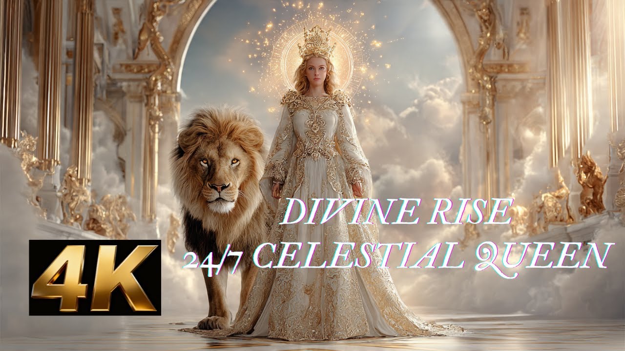 The Celestial Queen & the Sacred Lion 👑🦁 | Epic Fantasy Live Music & Visuals