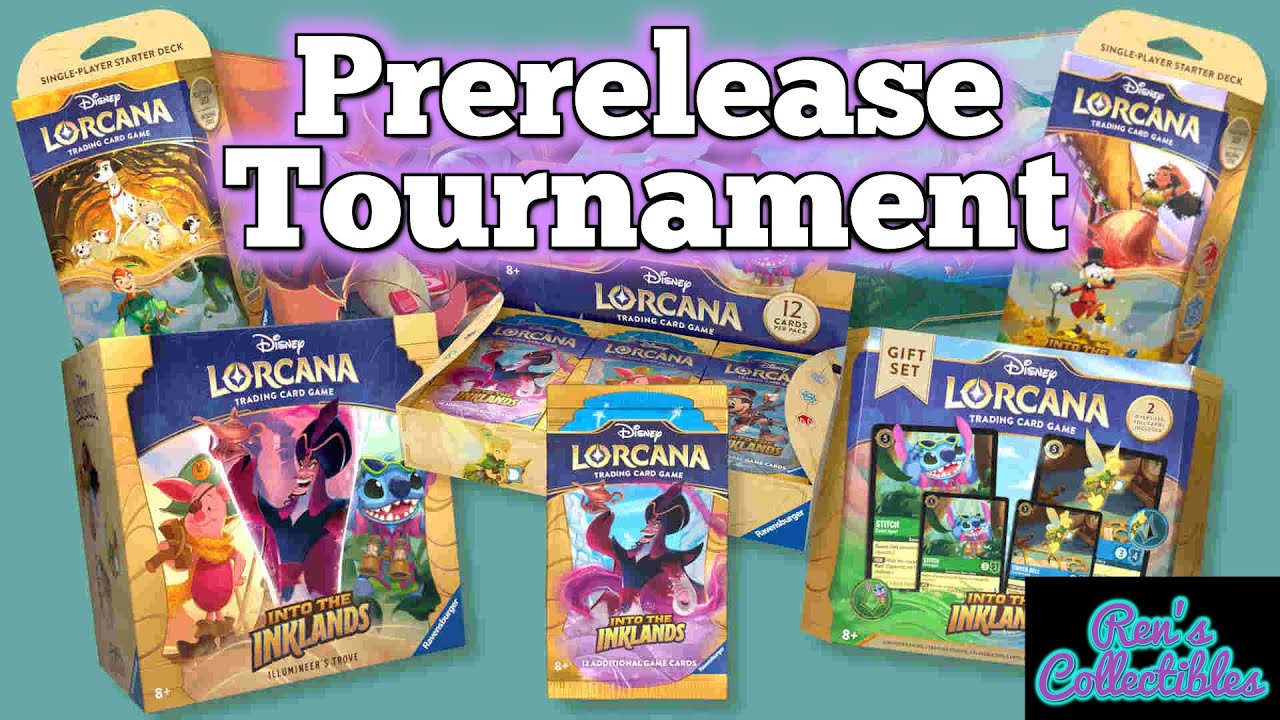 Into The Inklands Prerelease Tournament + Packs!