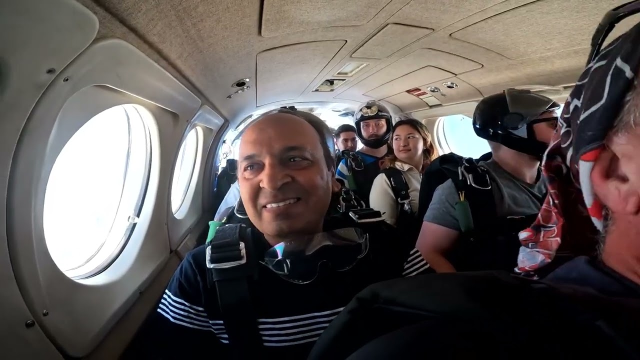 Sky diving : Mitur