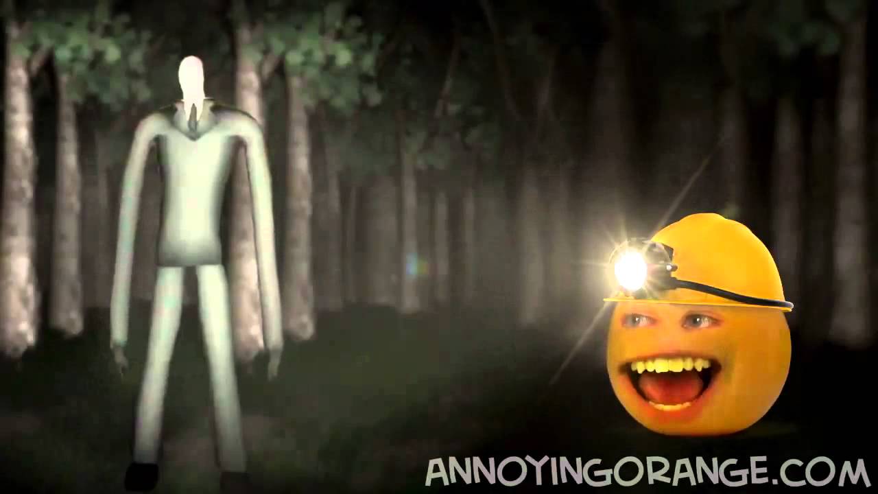 [Annoying Orange] Апельсин и Slender (Rus by Rissy)