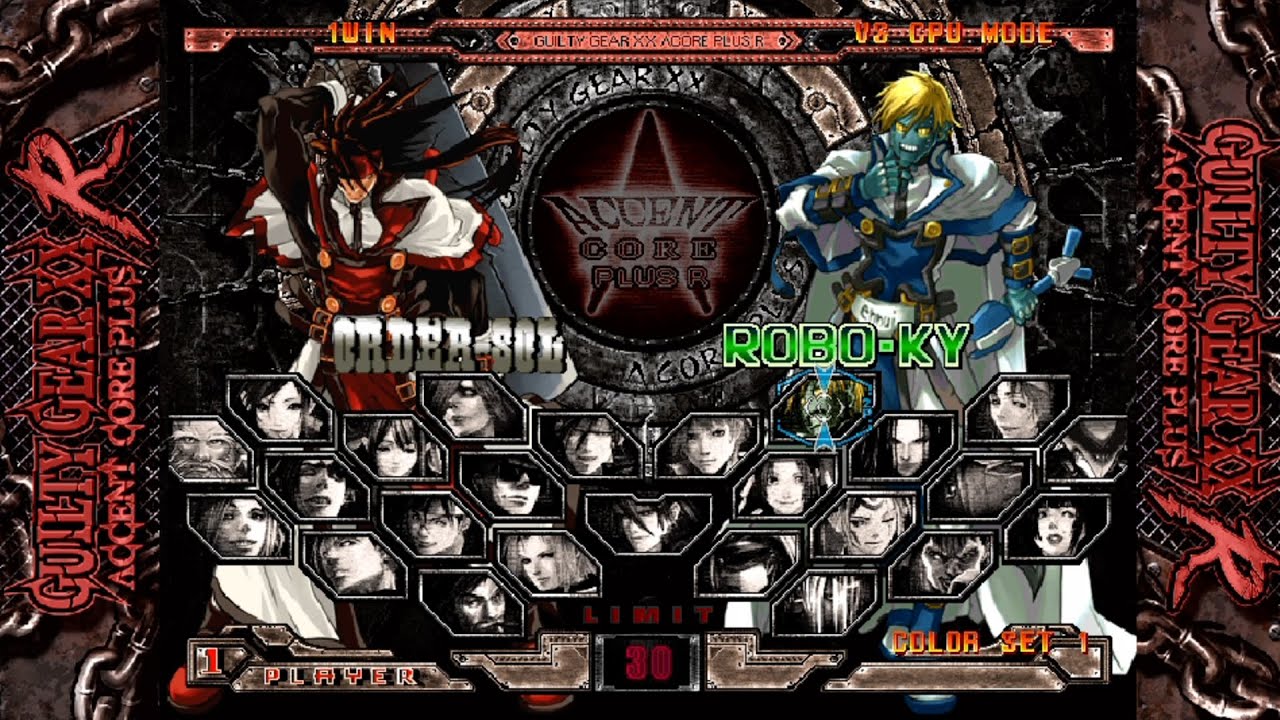Guilty Gear XX Accent Core Plus R All Characters [PS Vita]