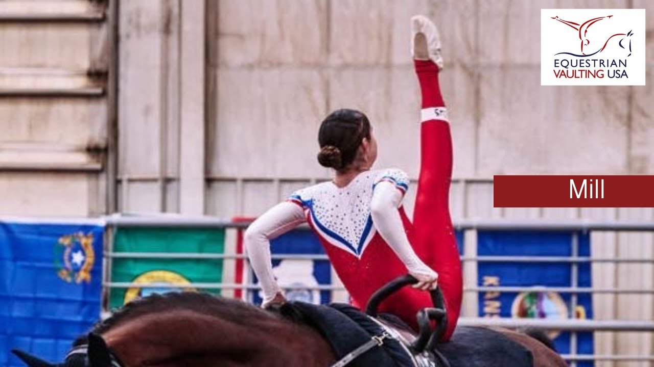 Equestrian Vaulting-Half Mill