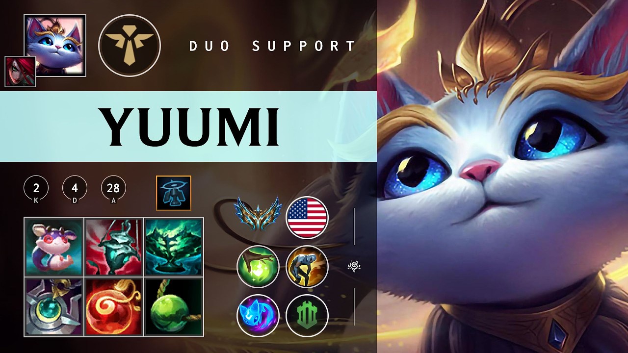 Yuumi Support vs Rakan - NA Challenger Patch 26.05