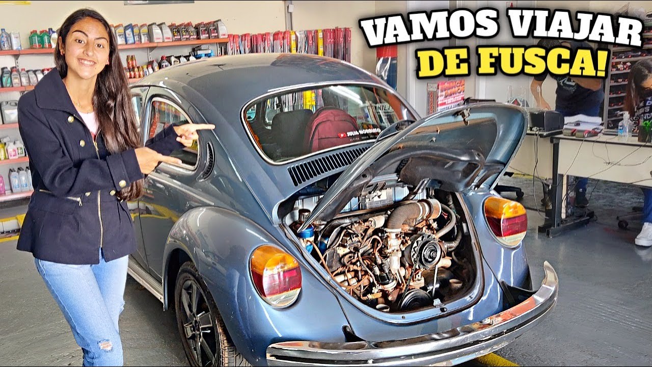 FIZ UMA REVISÃO NO FUSCA PARA VIAJAR!