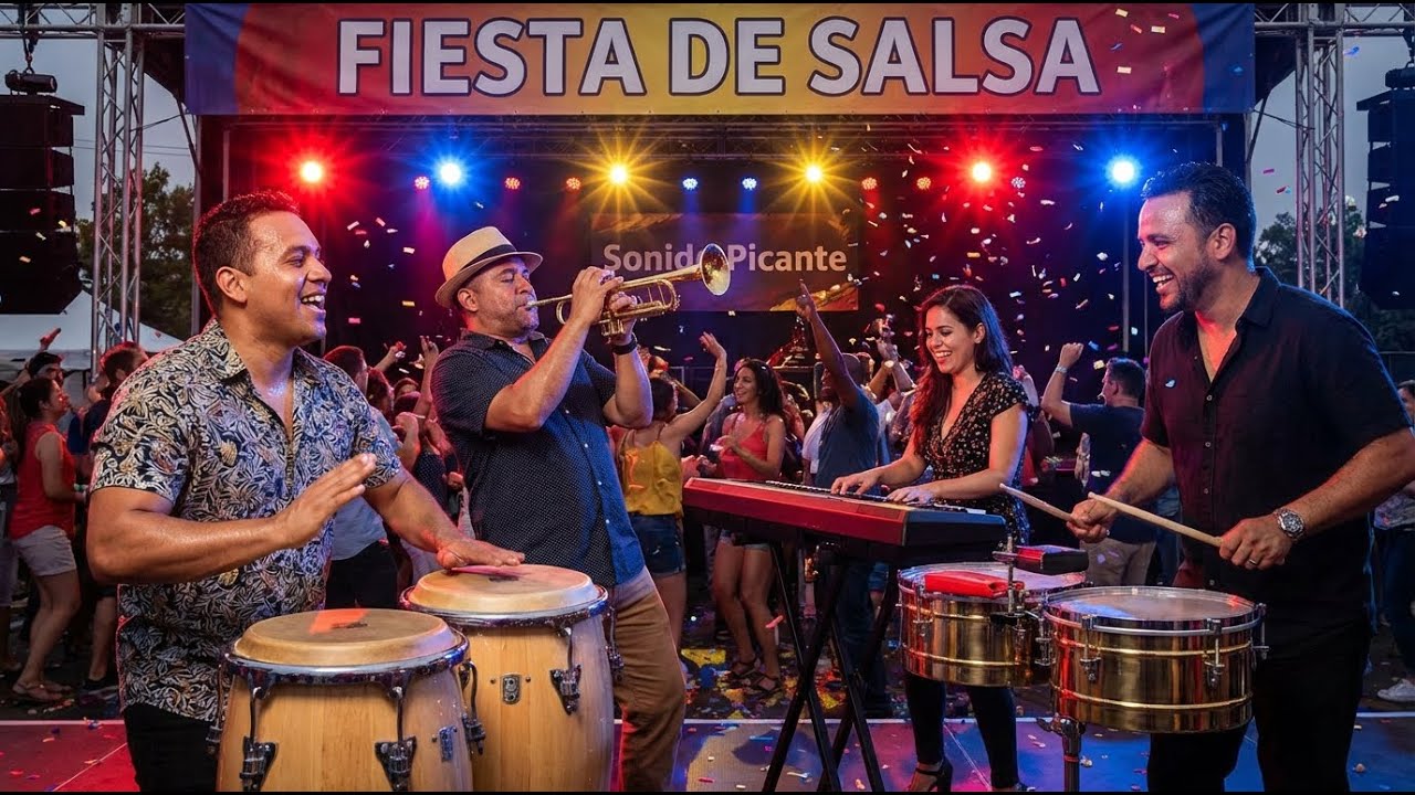 🌅 Sunset Dance Salsa – Warm Latin Grooves