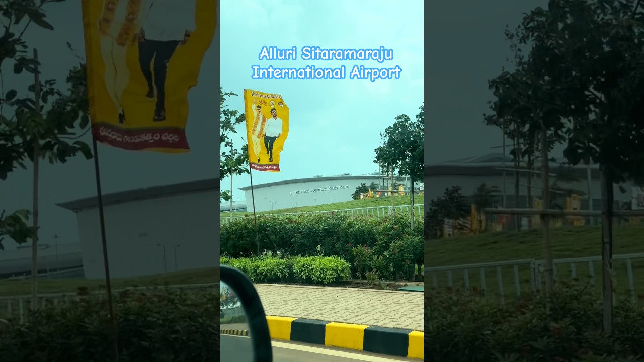 ✈️ Bhogapuram Airport is finally ready! 😍Just a few hours left for the grand opening. #shorts