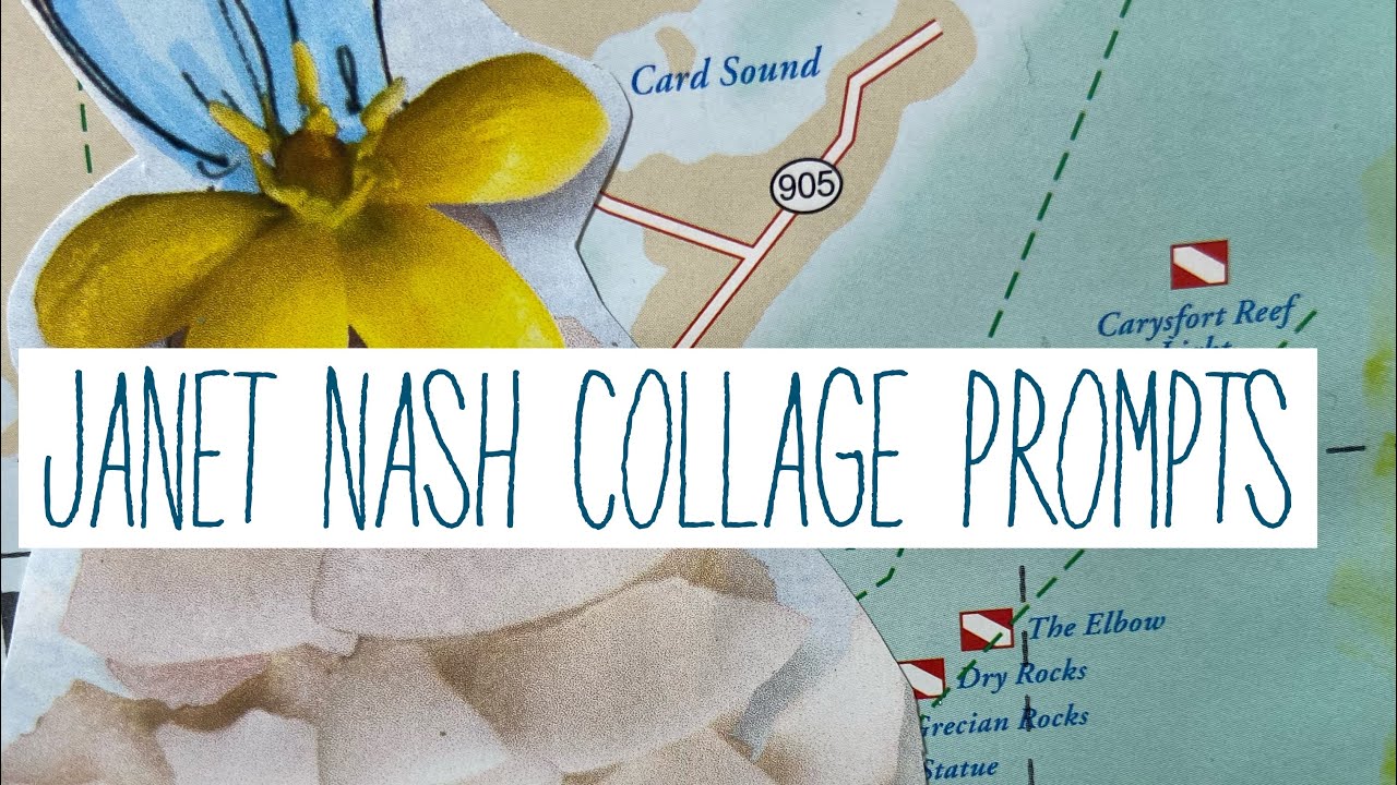 Ведите дневник вместе со мной — подсказки для коллажа Джанет Нэш