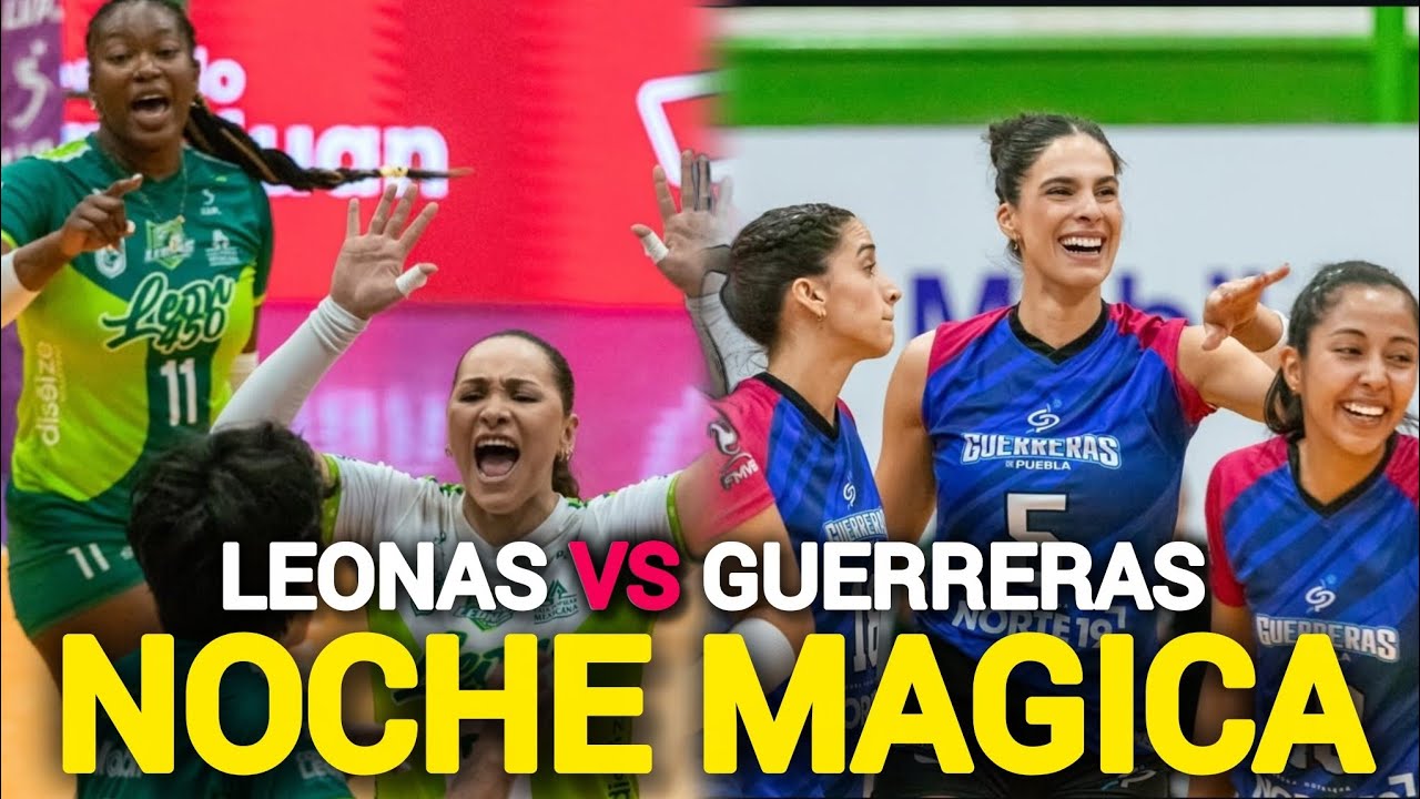 LEONAS VS GUERRERAS JORNADA 6 | JUEGO II | LIGA DE VOLEIBOL PROFESIONAL MEXICANA FEMENIL 2026 