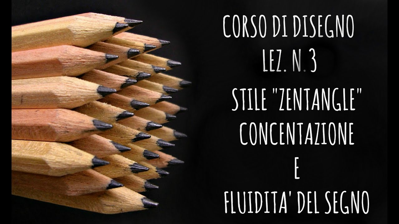 Corso di Disegno,Lez.n.3 Stile 