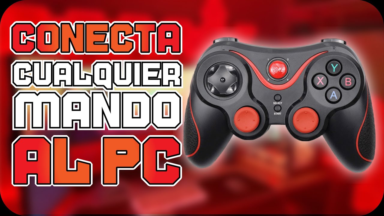 Forma Correcta de CONECTAR TU GAMEPAD AL PC, SIN PROGRAMAS