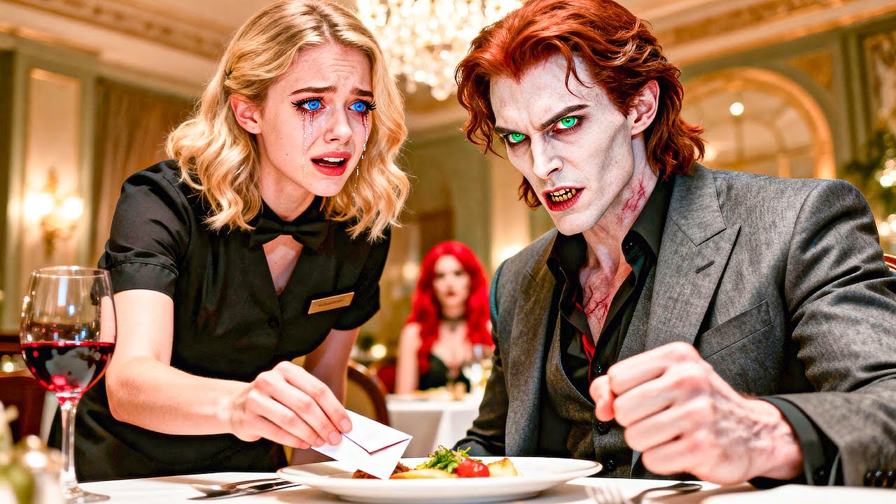 Human Waitress Slipped Note Under Vampire King's Plate — 