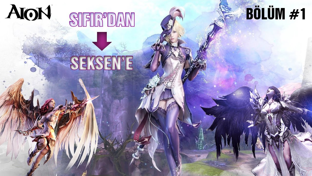 Aion Başlanğiç Rehberi | 0 dan 80'e | Classlar | Tanıtım | TÜRKÇE Anlatım | Bölüm 1 2020 / 7.6 pve