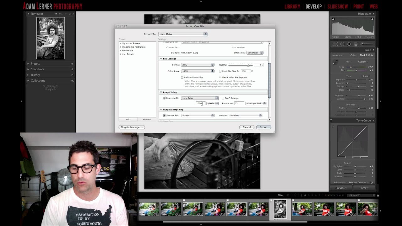 Adobe Lightroom Tips, How To Export Photos