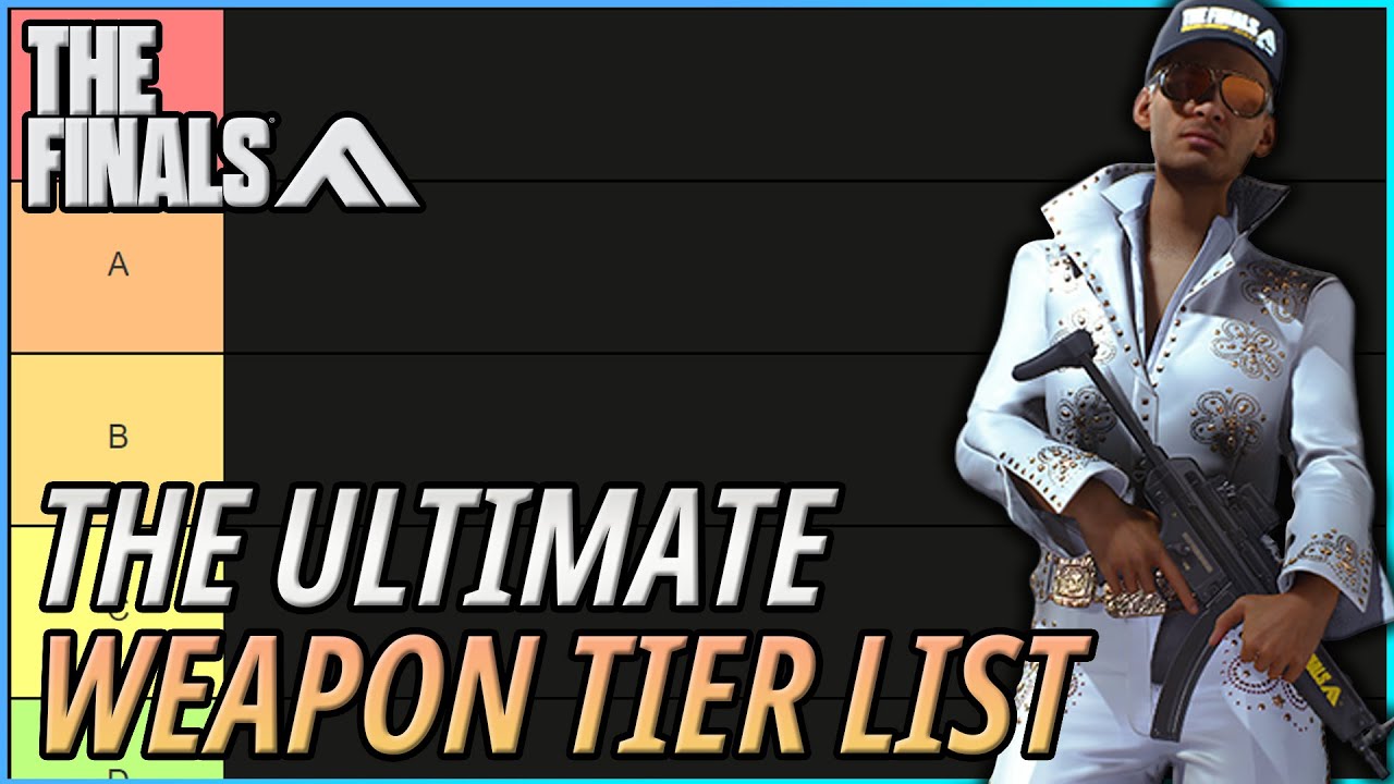 The ULTIMATE Weapon Tier List | All 21 Weapons In The Finals Ranked