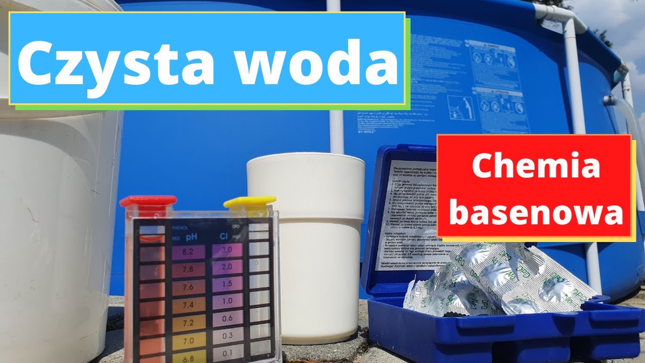 Czysta woda w basenie