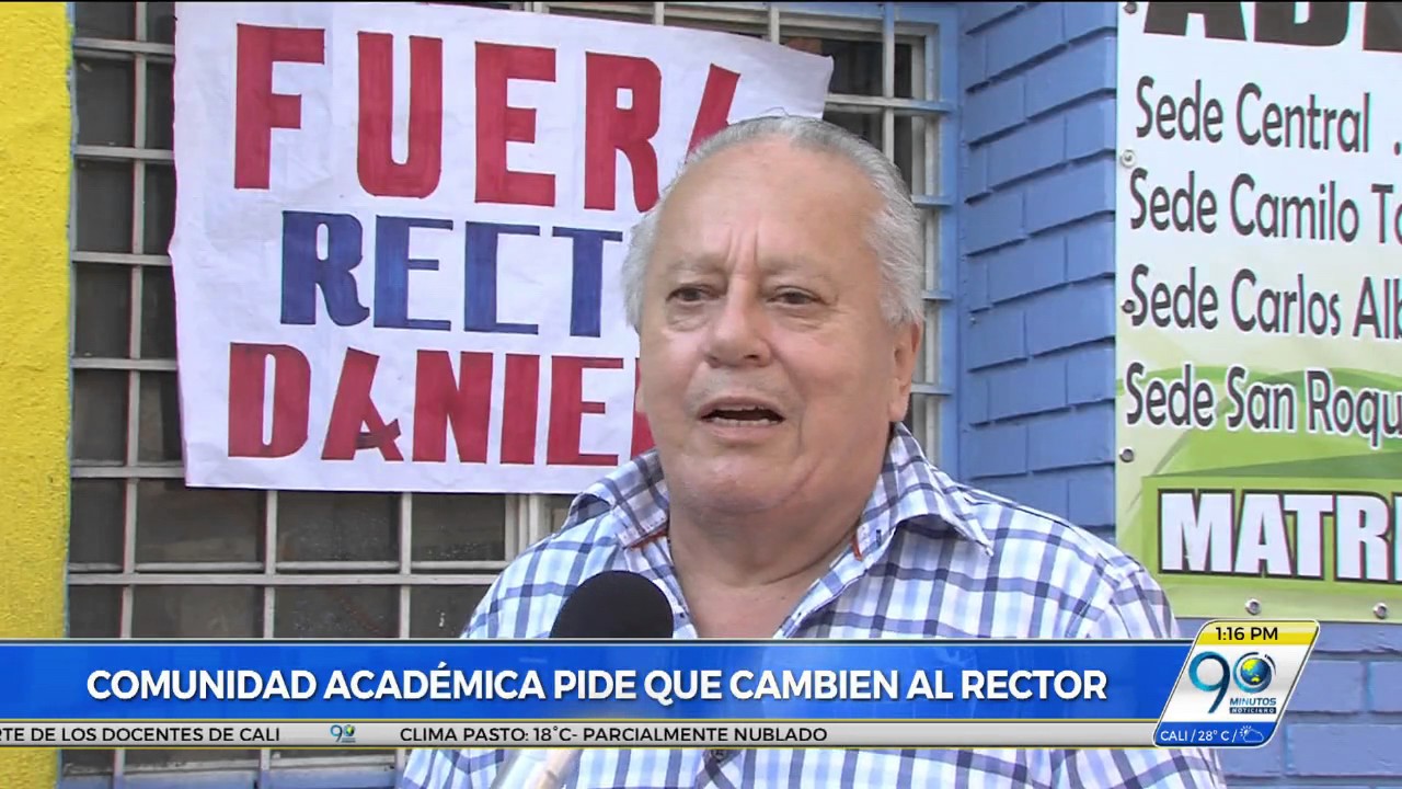 Mayo 31 2017 Comunidad académica de Colegio Joaquín de Caycedo y Cuero pide cambio de rector