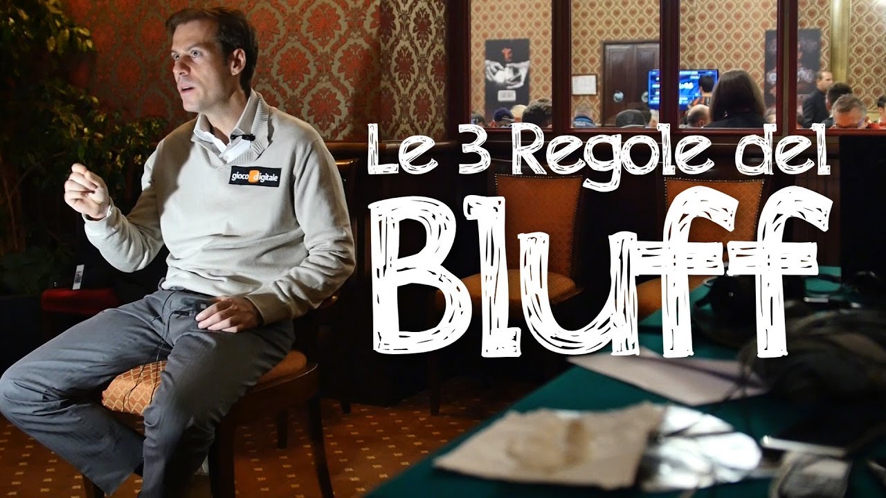 POKER TIPS - Le Regole del Bluff con Flavio Ferrari Zumbini
