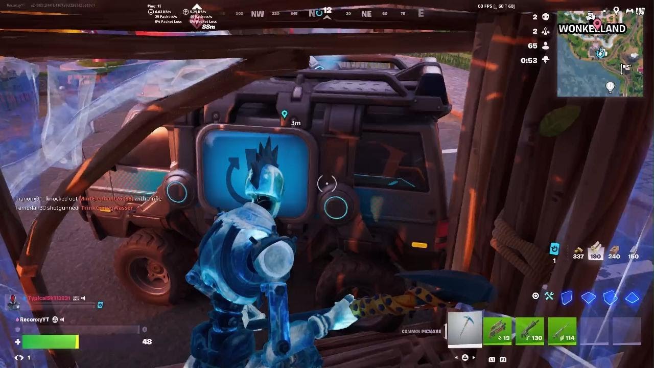 I used only GREEN GUNS !