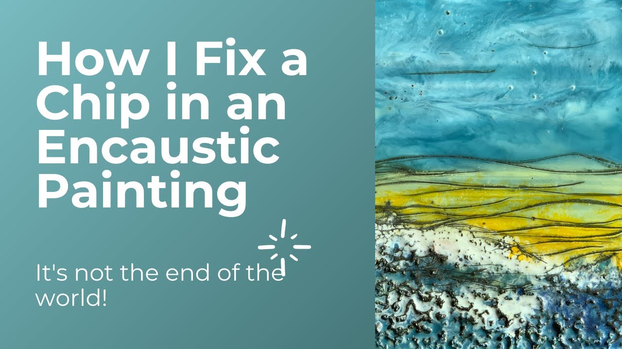 Repairing an Encaustic Painting