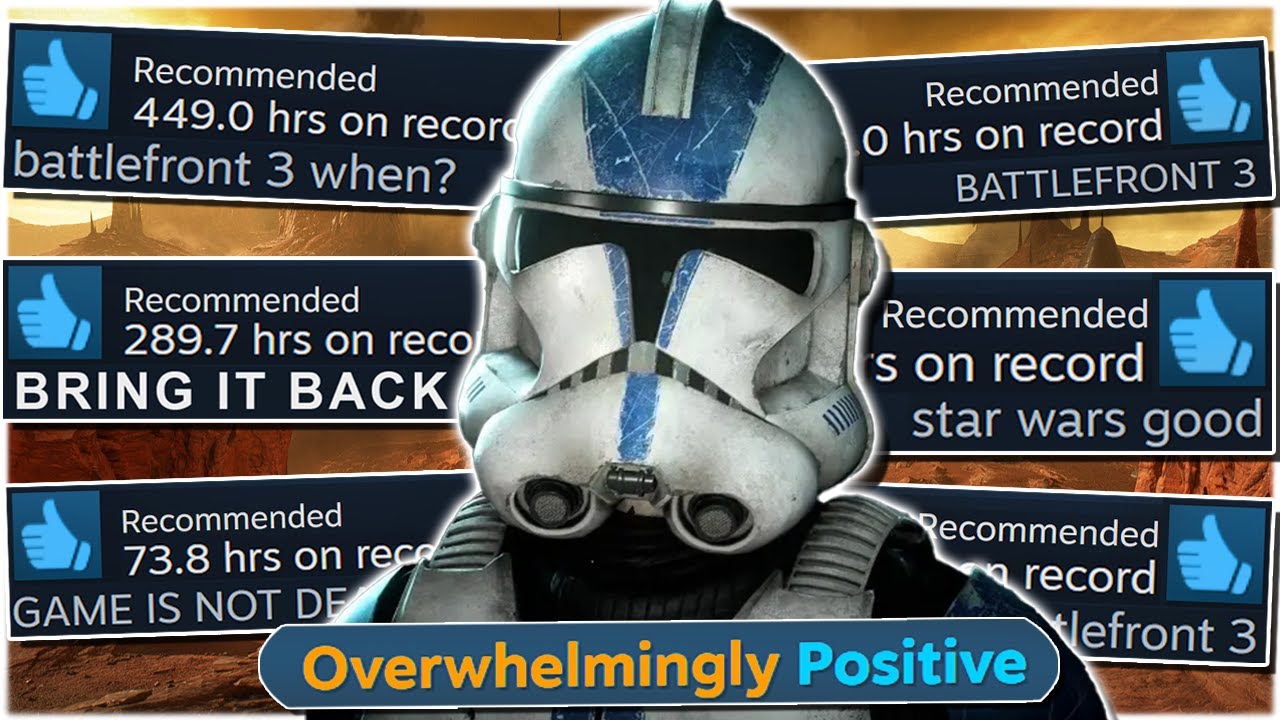 Star Wars Battlefront 2 is GREAT and I feel lied to