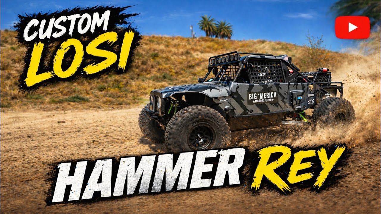 Обзор сборки самодельного Losi Hammer Rey