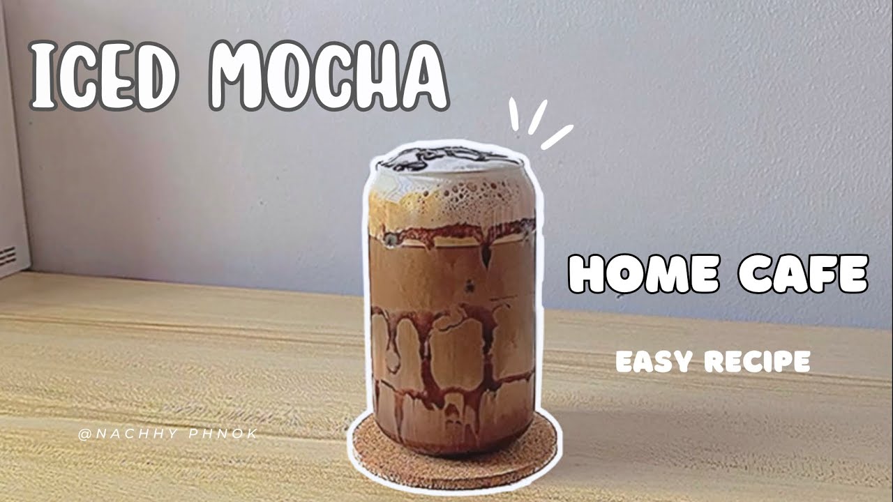 Iced Mocha at home l Home Coffee Recipes EP.09