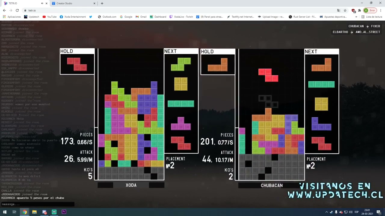 xoda el mundial de tetris tetr.io 24 03 2021