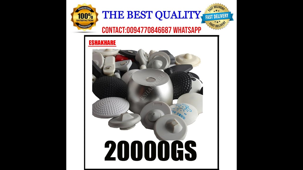 Magnetic 20000GS Universal Security Tag Remover For Golf Tag Ink Lock EAS System Support All 99%Tags