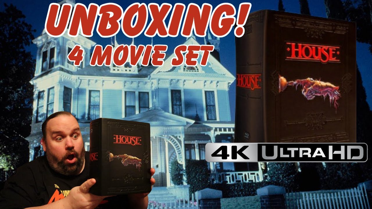 HOUSE 4K 4- MOVIE BOX SET UNBOXING!!! Is it one of the best box sets this year?