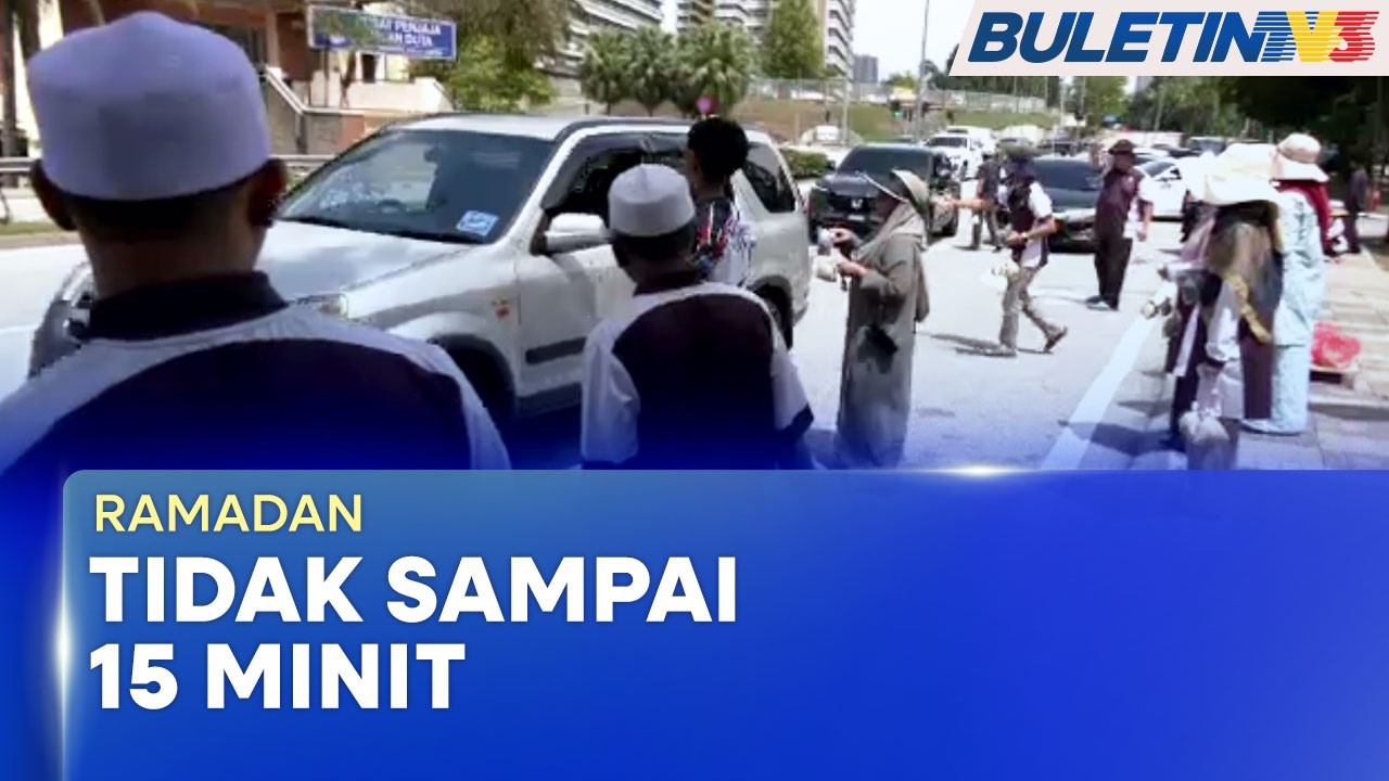 RAMADAN | 700 Bungkus Bubur Lambuk Masjid Wilayah Habis Agih Dalam 15 Minit
