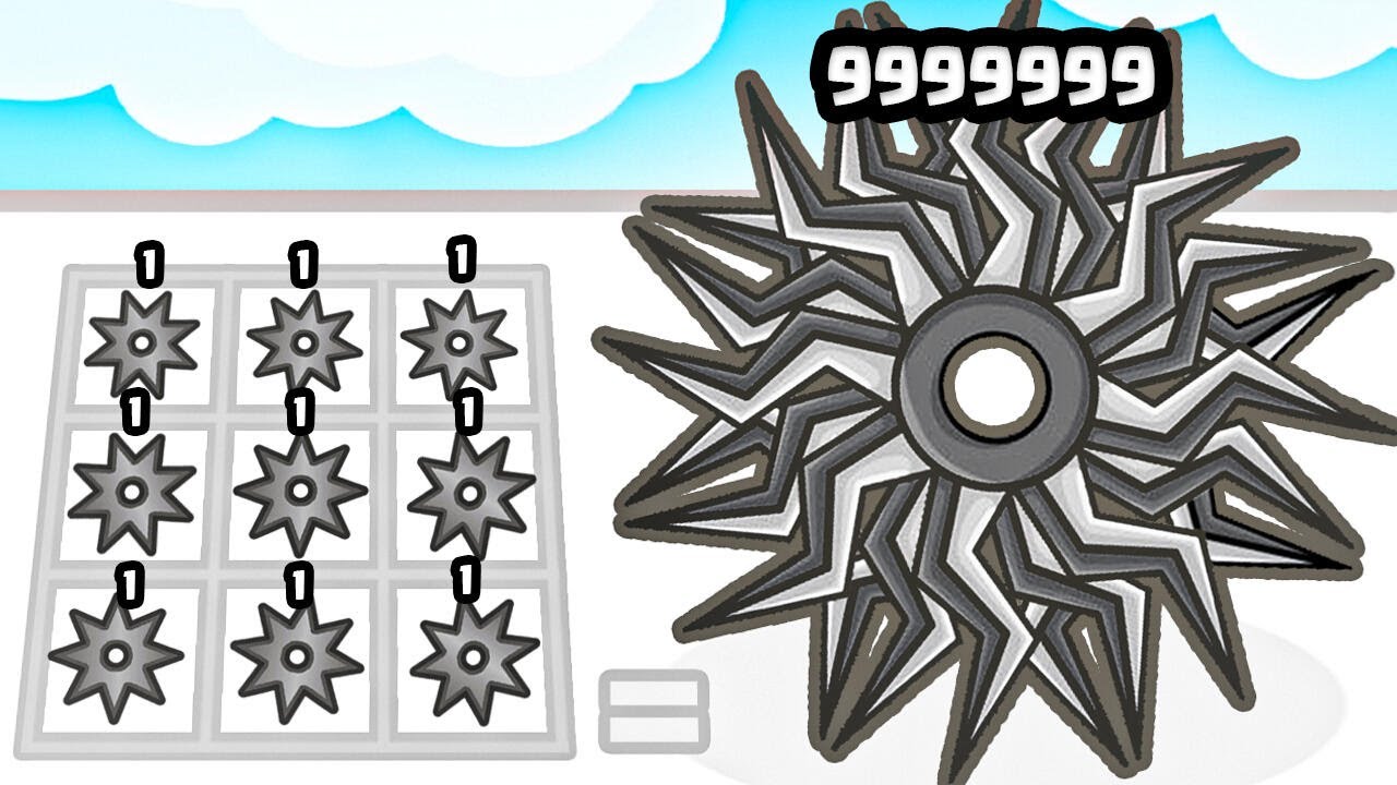 Merging a Shuriken to MAX POWER!