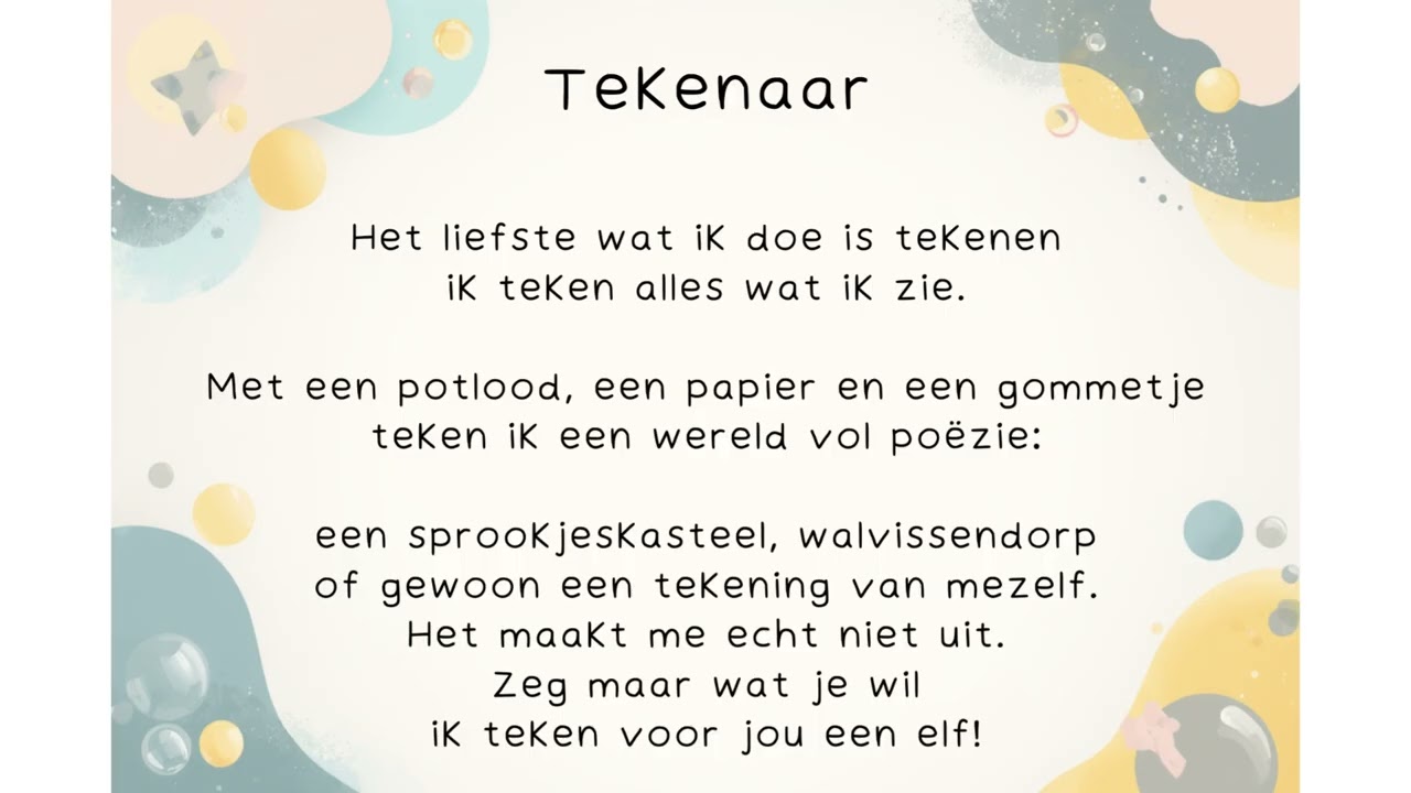 Poezieweek 2026 (dag 1)