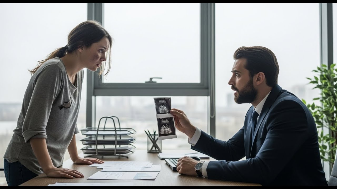 “He’s Not Your Son,” Cried the Poor Girl — Until the CEO Read the Ultrasound and Was Shocked