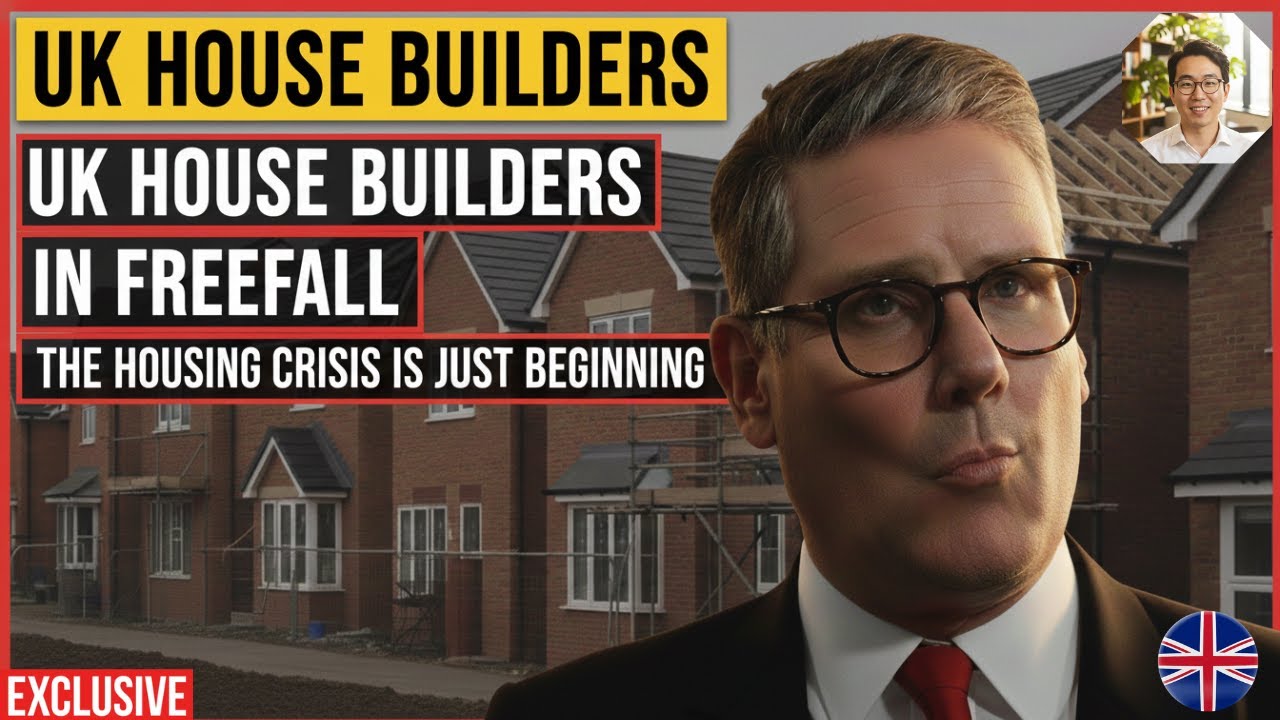 UK House Builders in Freefall — The Housing Crisis Is Just Beginning
