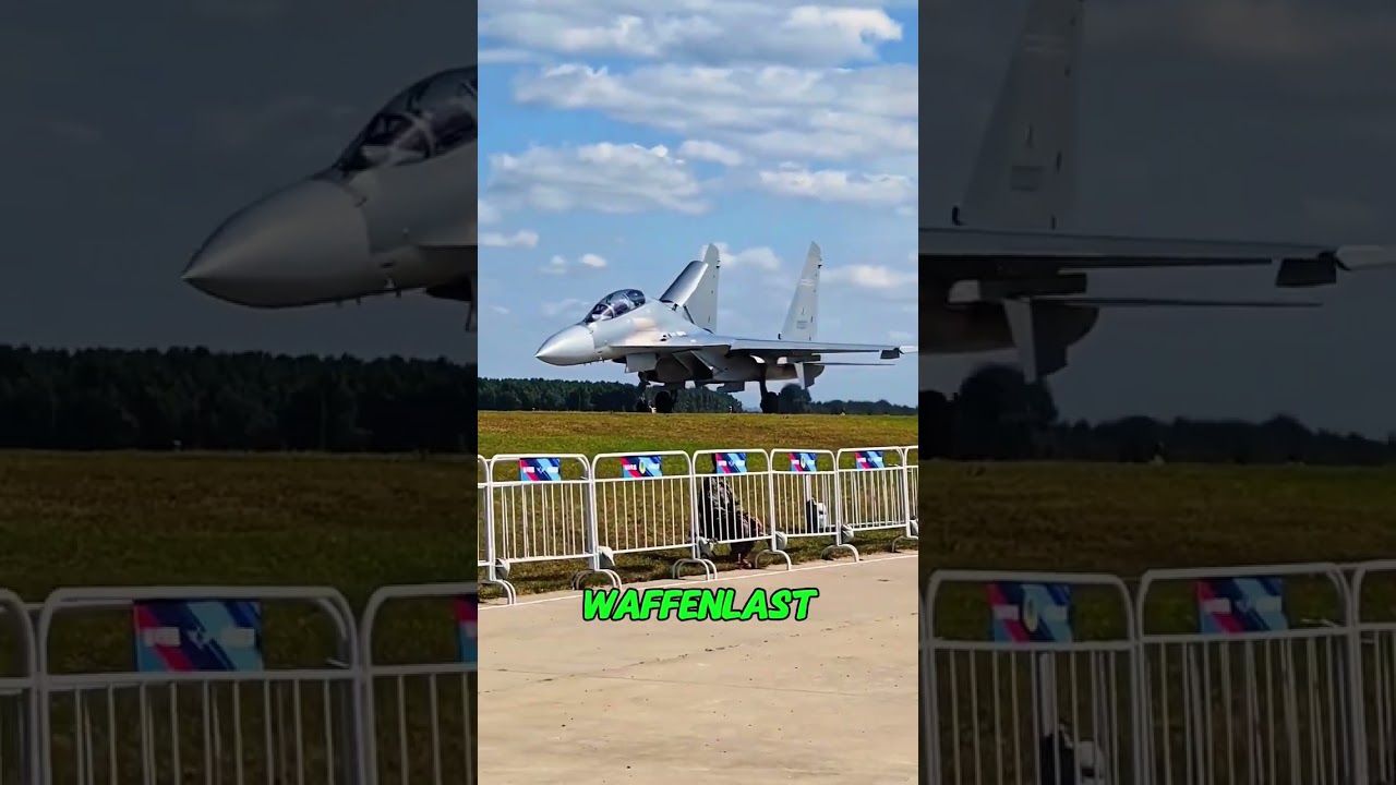 Chinas st&auml;rkster schwerer Kampfjet der Generation vier Komma f&uuml;nf der J sechzehn!