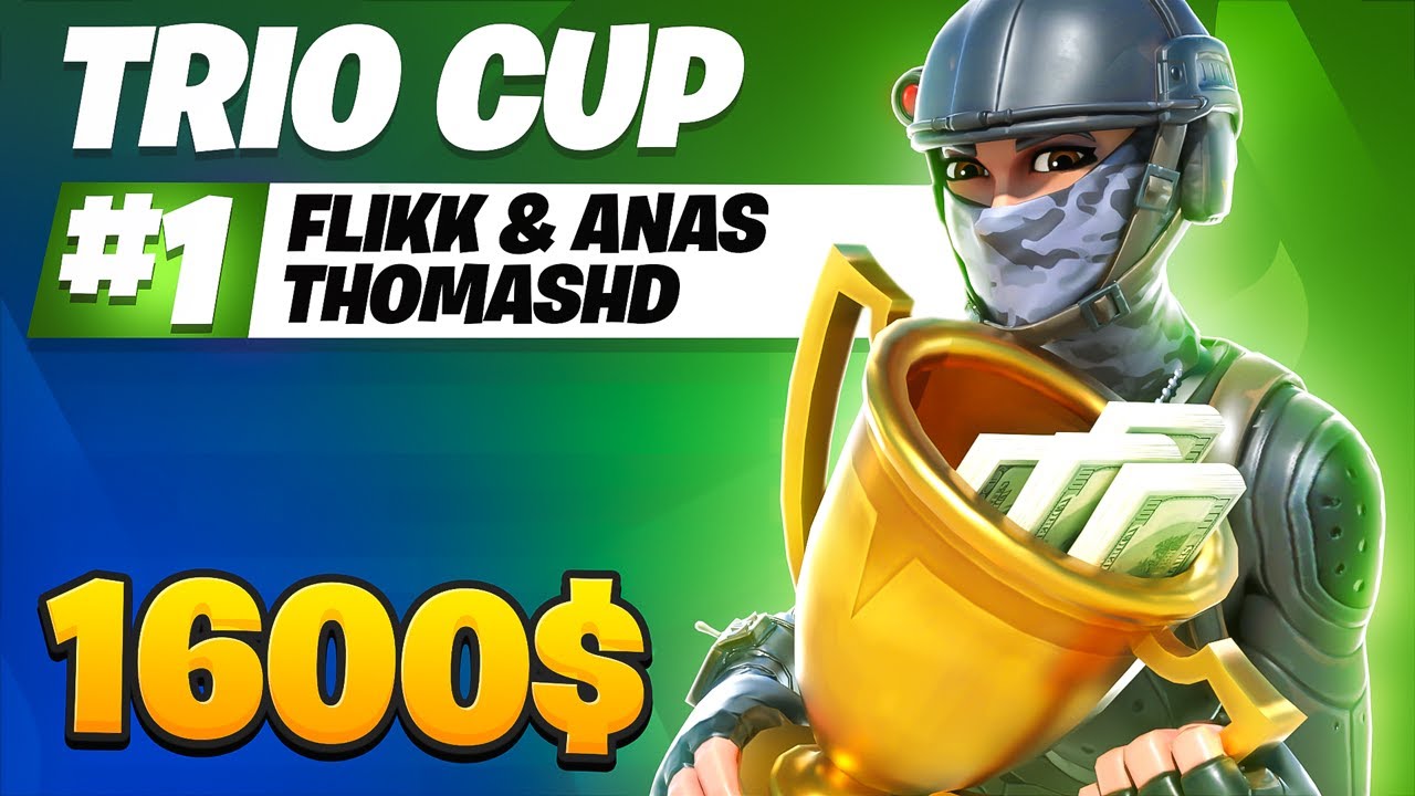 🥇1ST in TRIO CUP w/ Anas & Th0masHD (1600$)