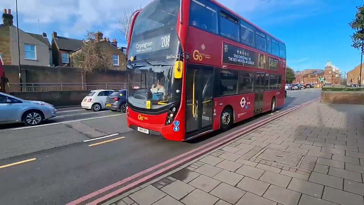 Queens Road Bromley Bus Observations 24/01/2026