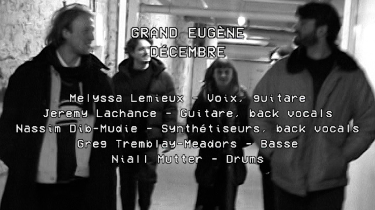 Grand Eugène - Décembre (Live Session)