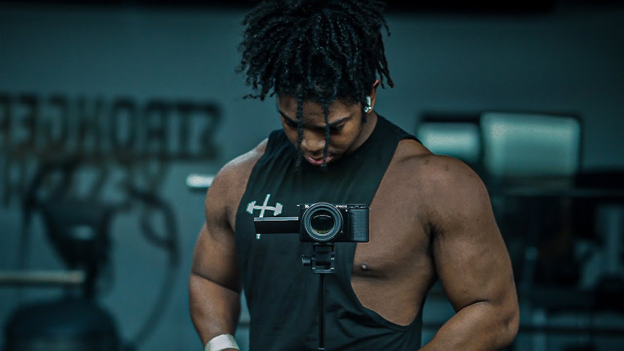 A cinematic gym video - sony zv-e10