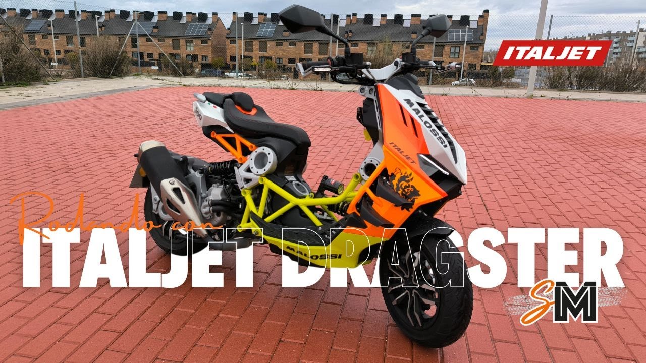 Rodando con la Italjet Dragster 300 2025 🛵💥 El scooter más loco y deportivo / SuperMotor.Online