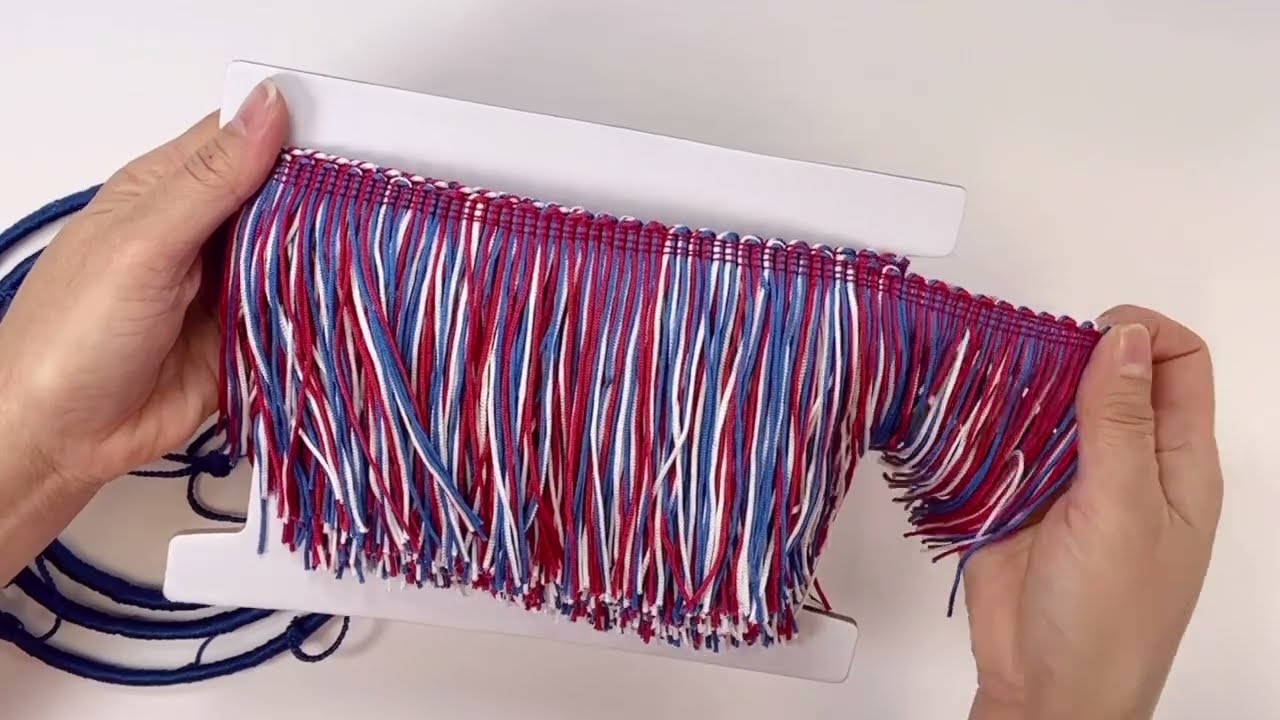 DIY Magic with Multicolor Chainette Fringe | 9 Bold Trim Styles! 🎨✨