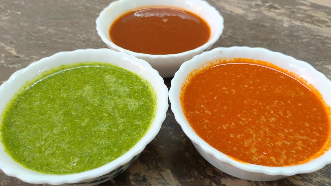 ಸಿಹಿ,ಖಾರ,ಹುಳಿ 3 ರೀತಿ ಚಾಟ್‌ ಚಟ್ನಿ ಮಾಡಿ | 3 Chutneys for Chaat | Chutney for Bhel-Sev Puri-Pani Puri