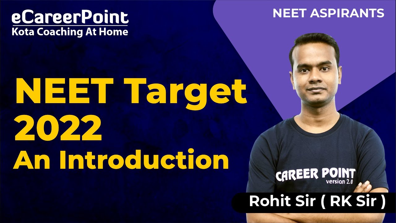 Live Target Course for NEET-2022 | NEET-2022 | eCareerPoint-NEET
